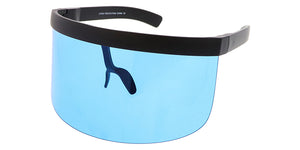 7297 Unisex Oversize Futuristic Visor w/ Color Lens
