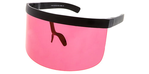 7297 Unisex Oversize Futuristic Visor w/ Color Lens