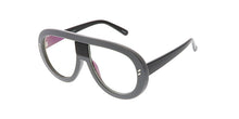 7308CLR Women's Large Plastic Frame w/ Clear Lens