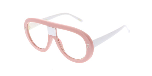 7308CLR Women's Large Plastic Frame w/ Clear Lens