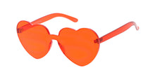 7370HRT/COL Women's Plastic Heart Color Block