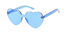 7370HRT/COL Women's Plastic Heart Color Block