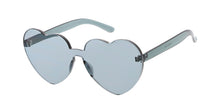 7370HRT/COL Women's Plastic Heart Color Block