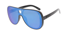 7415KSH/RV KUSH Plastic Large Shield Aviator Frame w/ Color Mirror Lens