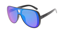7415KSH/RV KUSH Plastic Large Shield Aviator Frame w/ Color Mirror Lens