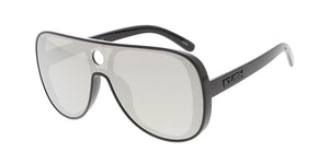 7415KSH/RV KUSH Plastic Large Shield Aviator Frame w/ Color Mirror Lens