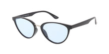 7459COL Women's Plastic Medium Thin Cat Eye w/ Color Lens