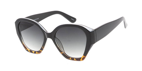 7466 Women's Plastic Medium Geometric Frame