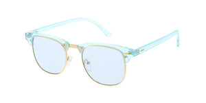 7475CRY/COL Unisex Combo Monochromatic Color Clubber Frame w/ Color Lens