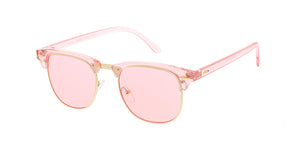 7475CRY/COL Unisex Combo Monochromatic Color Clubber Frame w/ Color Lens