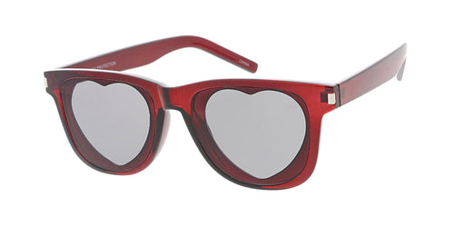 7621HRT Women's Plastic Medium WF Hidden Heart Frame