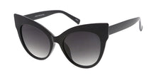 7630 Women's Plastic Large Cat Eye Frame