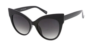 7630 Women's Plastic Large Cat Eye Frame