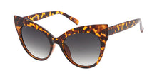 7630 Women's Plastic Large Cat Eye Frame