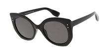 7677 Women's Plastic Large Rounded Cat Eye Frame