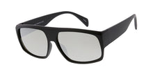7699ME/RV Men's Plastic Casual Medium Thick Flat Top Frame w/ Color Mirror Lens