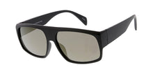 7699ME/RV Men's Plastic Casual Medium Thick Flat Top Frame w/ Color Mirror Lens