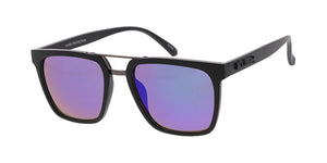 7710KSH/RV KUSH Combo Medium Square Woodgrain Frame w/ Color Mirror Lens