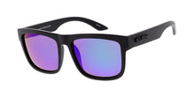 7739KSH/RV KUSH Plastic Large Flat Top Rectangular Woodgrain Textured Frame w/ Color Mirror Lens