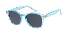 7761CRY Unisex Plastic Medium Square Vintage Inspired Hipster Crystal Color Frame