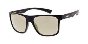 7766KSH/RV KUSH Plastic Medium Flat Top Frame w/ Color Mirror Lens