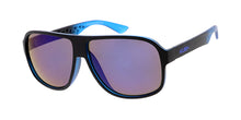 7768KSH/RV KUSH Plastic Large Rounded Rectangular Frame w/ Color Mirror Lens