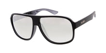 7768KSH/RV KUSH Plastic Large Rounded Rectangular Frame w/ Color Mirror Lens