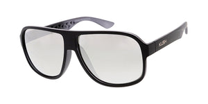 7768KSH/RV KUSH Plastic Large Rounded Rectangular Frame w/ Color Mirror Lens
