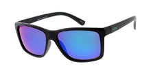 7774KSH/RV KUSH Plastic Small Rectangular Sports Wrap Frame w/ Color Mirror Lens