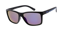 7774KSH/RV KUSH Plastic Small Rectangular Sports Wrap Frame w/ Color Mirror Lens