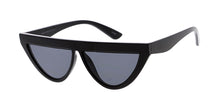 7780 Women's Plastic Small Chunky Triangular Designer Inspired Frame