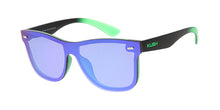 7795KSH/REV KUSH Plastic Medium Rectangular Shield Frame w/ Spectrum Color Mirror Lens
