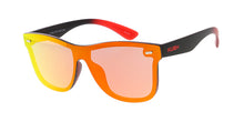7795KSH/REV KUSH Plastic Medium Rectangular Shield Frame w/ Spectrum Color Mirror Lens