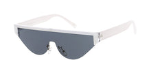 7797 Unisex Plastic Medium Flat Top Brow Line Futuristic Frame