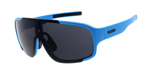 7820KSH KUSH Plastic Large Rimless Shield Rectangular Frame