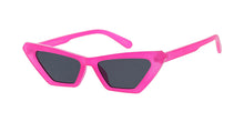 7839CRY Women's Plastic Small Neon Cat Eye Frame