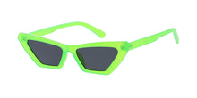 7839CRY Women's Plastic Small Neon Cat Eye Frame