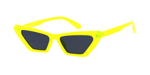 7839CRY Women's Plastic Small Neon Cat Eye Frame