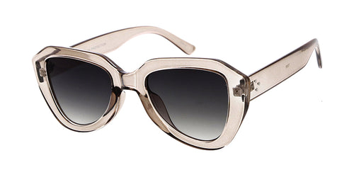 7868 Women's Plastic Medium Chunky Geometric Frame