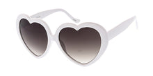 7920 Women's Plastic Large Lolita Heart Frame