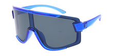 7933 Men's Plastic Sport Large Shield Frame