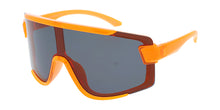 7933 Men's Plastic Sport Large Shield Frame