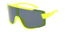 7933 Men's Plastic Sport Large Shield Frame