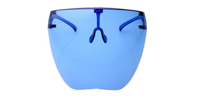 7954 Unisex Plastic Oversized Novelty Space Face Shield w/ Color Lens