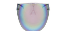 7955RV Unisex Plastic Oversized Novelty Space Face Shield w/ Color Mirror Lens