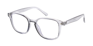 7977BLF/CLR Unisex Plastic Medium Classic Frame  w/ Blue Light Filtering Clear Lens Computer Glasses