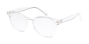 7977BLF/CLR Unisex Plastic Medium Classic Frame  w/ Blue Light Filtering Clear Lens Computer Glasses