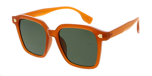 7992 Women's Plastic Large Square Vintage Inspired Frame
