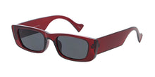 7998 Women's Plastic Small Rectangular Hipster Vintage Inspired Frame