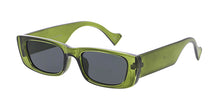 7998 Women's Plastic Small Rectangular Hipster Vintage Inspired Frame